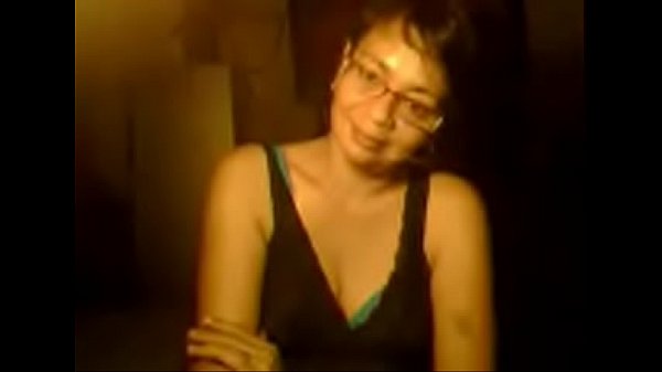 Old filipino lady show on webcam
