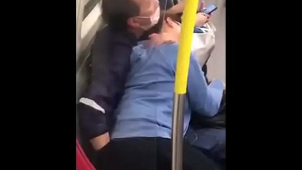 Men and women on the MRT