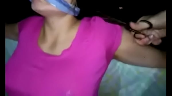 Hot indo blindfolded tied gagged 2 min